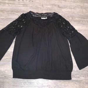 New York & Company Black Blouse